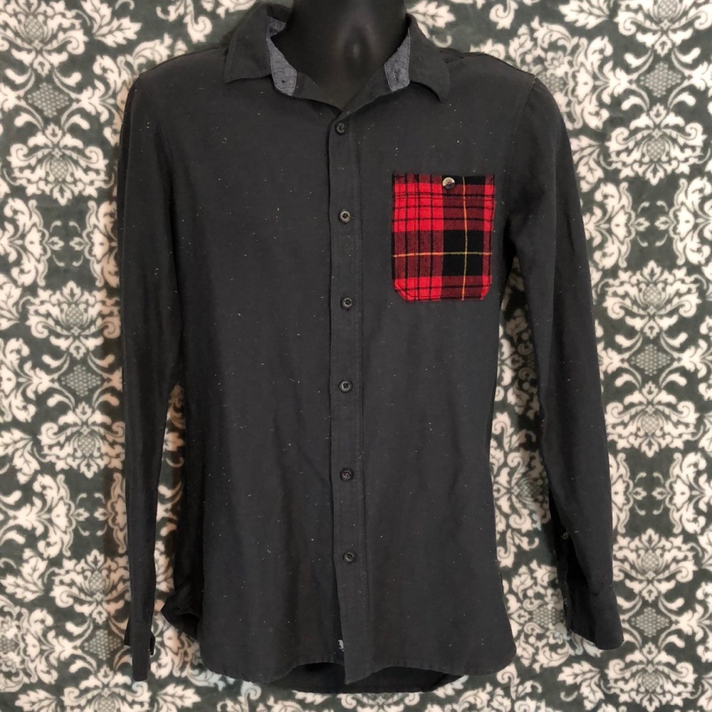 Modern Amusement Long Sleeve 100% Cotton Shirt